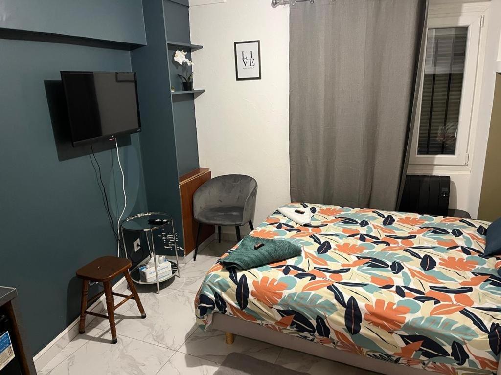 Ferienwohnung Charmant Studio Dans Maison Sarcelles Exterior foto