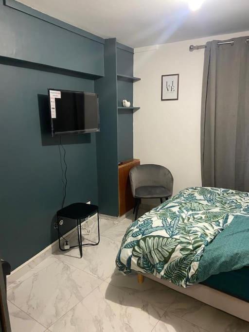 Ferienwohnung Charmant Studio Dans Maison Sarcelles Exterior foto